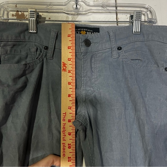 Lucky Brand Corduroys Light Blue Size 4 / 27 Office Career Preppy Spring - Picture 4 of 9